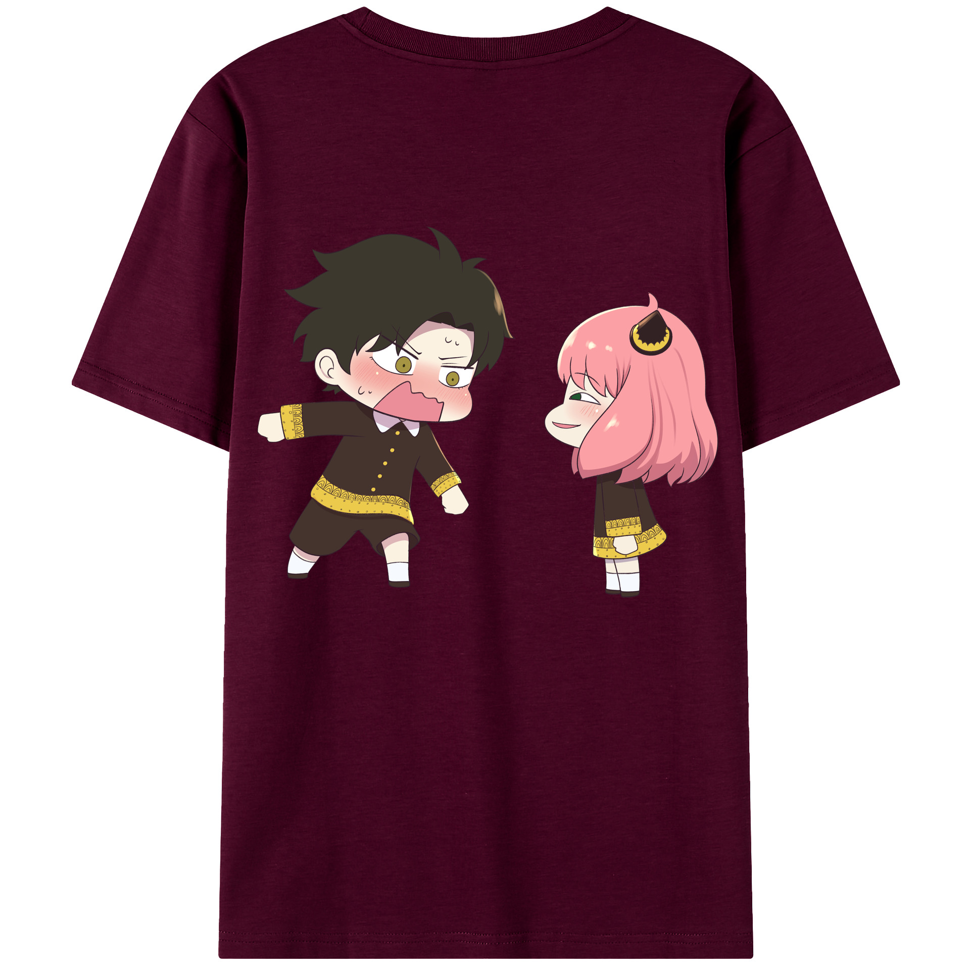 （画像用） SPY×FAMILY间谍家家酒 レディース半袖Tシャツ(バックプリント)